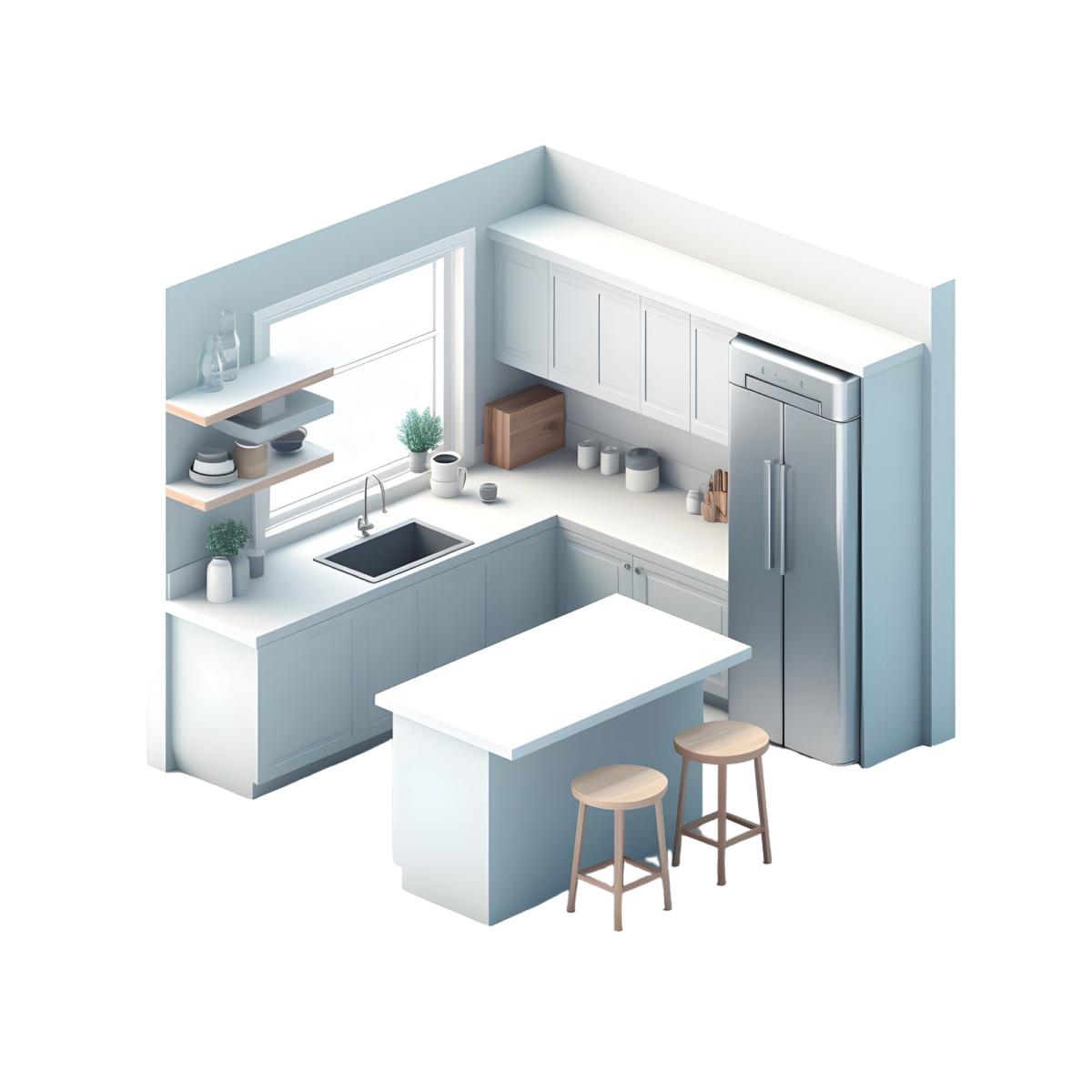 Уборка кухни